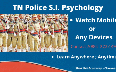 Online TN Sub-inspector Exam Coaching – 12 Month